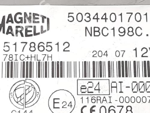 Electronic module FIAT BRAVO II (198_) 1.4 (198AXA1B) | BP27945092M83 
