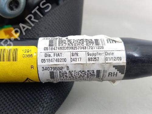 Front right seatbelt LANCIA DELTA III (844_) 1.4 (844.AXA1A) | BP27953554I25 
