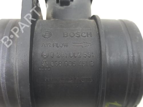 Mass air flow sensor VW POLO IV (9N_, 9A_) 1.4 TDI | BP27937257M95