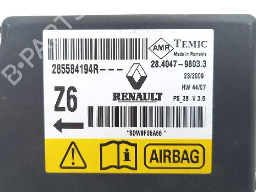 ECU airbags RENAULT MEGANE III Coupe (DZ0/1_) 1.9 dCi (DZ0N, DZ0J, DZ1J, DZ1K) | BP27951067M53 