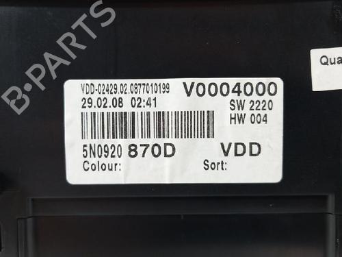 Instrument cluster VW TIGUAN (5N_) 2.0 TDI | BP27952911C47