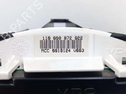 Instrument cluster SMART CITY-COUPE (450) 0.8 CDI (S1CLC1, 450.300, 450.301, 450.302, 450.303,... | BP27951003C47