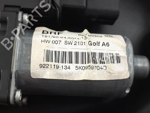 Rear right window mechanism VW GOLF PLUS V (5M1, 521) 1.6 TDI | BP27967108C25 
