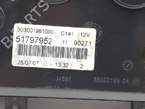 Instrument cluster FIAT BRAVO II (198_) 1.4 (198AXA1B) | BP27945063C47 