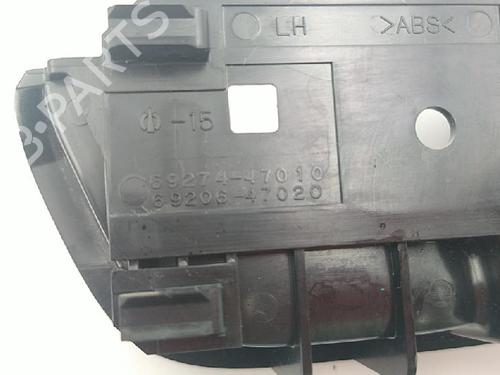 Rear left interior door handle TOYOTA PRIUS Liftback (_W2_) 1.5 Hybrid (NHW20_, NHW20R) | BP27946482I15 