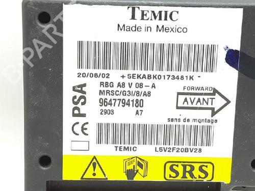 Kollisjonspute styreenhet CITROËN C3 I (FC_, FN_) 1.1 i | BP27936380M53 