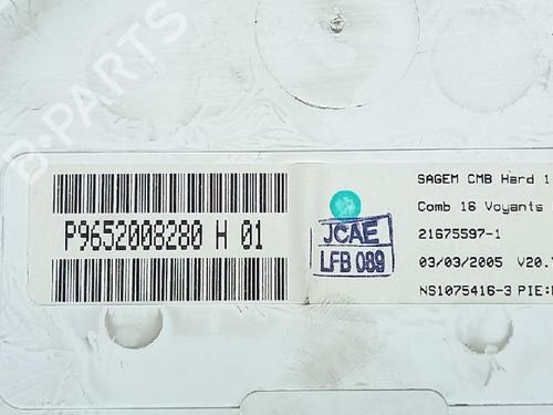 Instrument cluster CITROËN C3 I (FC_, FN_) 1.4 HDi | BP27958539C47 