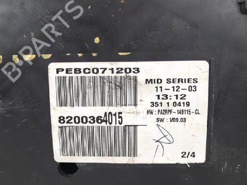 Kombinert Instrument RENAULT MEGANE II (BM0/1_, CM0/1_) 1.9 dCi (BM0G, CM0G) | BP27935388C47 