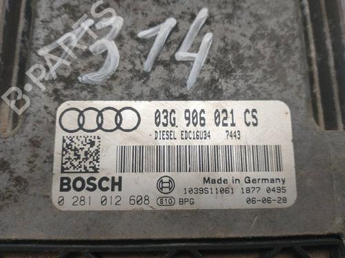 Engine control unit (ECU) AUDI A3 (8P1) 1.9 TDI | BP21533107M57 