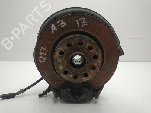 Used Left front steering knuckle AUDI A3 (8P1) 1.9 TDI (105 hp) 31686587