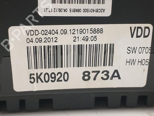 Instrument cluster VW GOLF VI (5K1) 1.6 TDI | BP29747003C47 