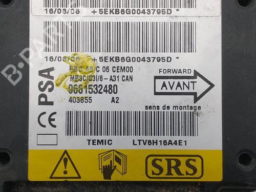 ECU airbags CITROËN C3 I (FC_, FN_) 1.4 HDi | BP11844244M53 