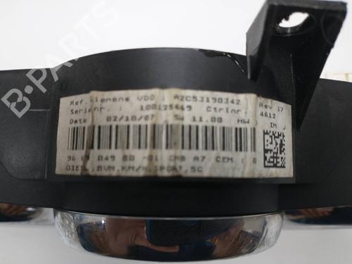 Used Instrument cluster PEUGEOT 207 (WA_, WC_) [2006-2015]  7509779