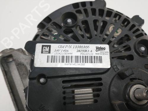 Alternator OPEL ASTRA J (P10)  | BP8185682M7 