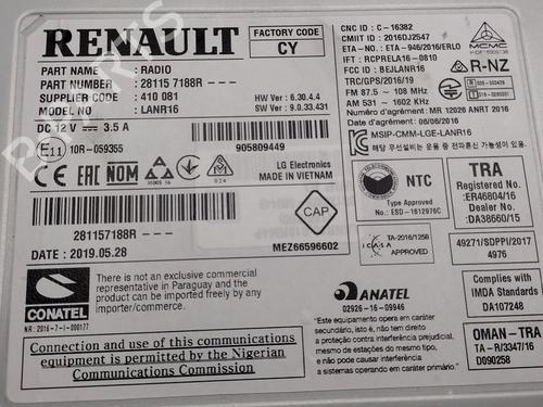 Radio RENAULT MEGANE IV Hatchback (B9A/M/N_) 1.3 TCe 115 (B9N9) | BP30886924E6