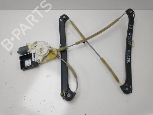 Used Front right window mechanism AUDI A3 Sportback (8PA) 1.9 TDI (105 hp) 8343252