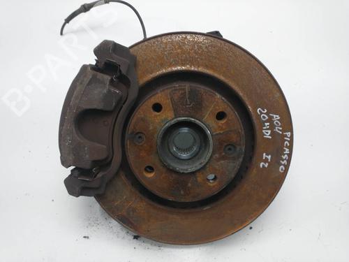 Used Left front steering knuckle CITROËN XSARA PICASSO (N68) 2.0 HDi (90 hp) 7510812
