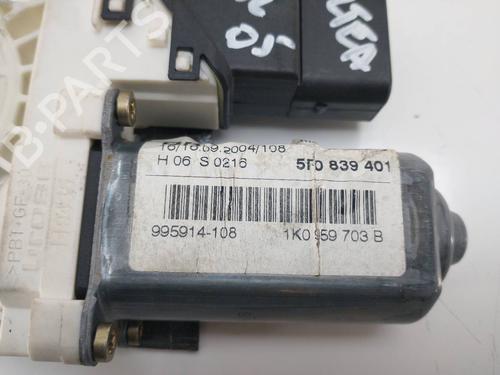 Left rear window motor SEAT ALTEA (5P1)  | BP7510106E23 