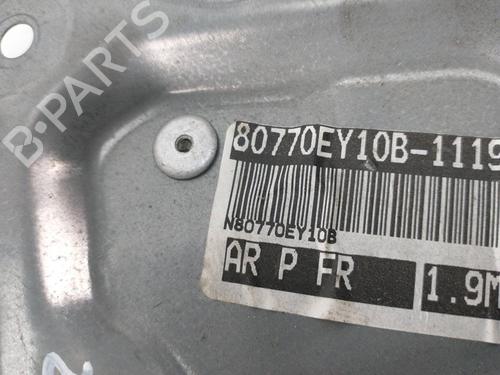 Front right window mechanism NISSAN QASHQAI / QASHQAI +2 I (J10, NJ10, JJ10E)  | BP15403222C23 