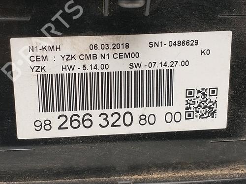 Instrument cluster CITROËN JUMPY II (VF7) | BP32526465C47