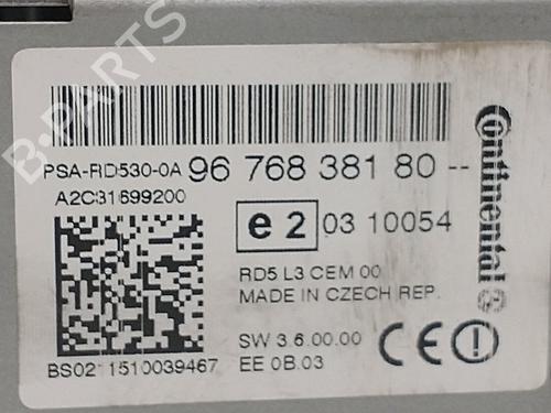 Radio CITROËN C4 II (NC_) 1.6 HDi 90 | BP38952086E6 - Image 4