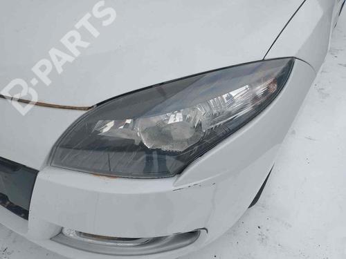Left headlight RENAULT MEGANE III Coupe (DZ0/1_) 1.2 TCe (DZ16  