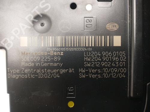 Used Fuse box MERCEDES-BENZ C-CLASS (W204) [2007-2015]  23497402