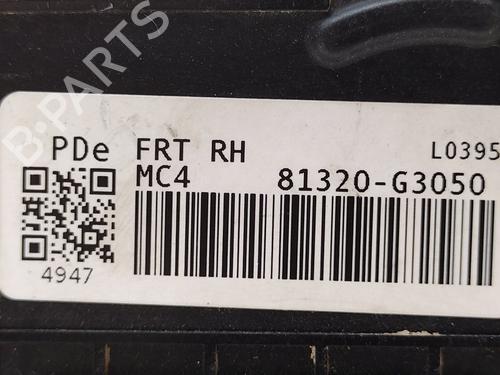 Front right lock HYUNDAI i30 (PDE, PD, PDEN) | BP31882017C97