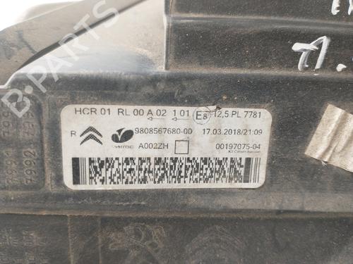 Right headlight CITROËN JUMPY II (VF7) | BP32521817C29