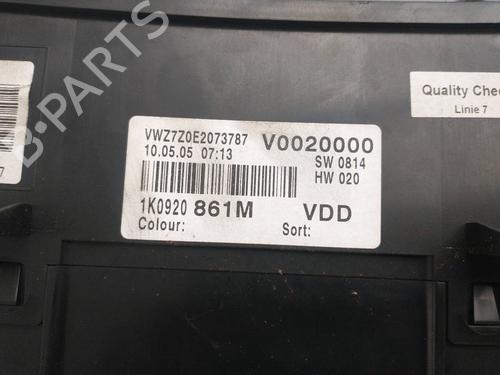 Instrument cluster VW GOLF V (1K1) 1.9 TDI | BP21692420C47 