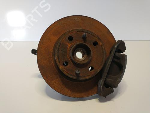 Used Right front steering knuckle FORD KA (RU8) 1.2 (69 hp) 7505954