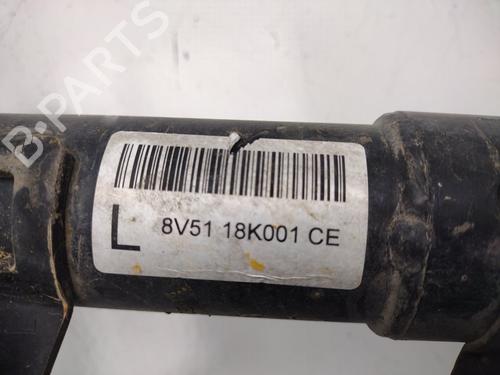 Left front shock absorber FORD FIESTA VI (CB1, CCN) 1.4 TDCi | BP30776656M16 - Image 5