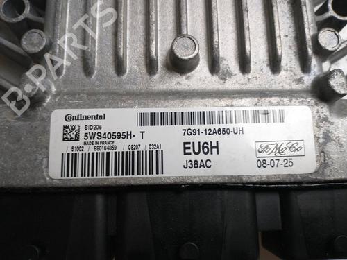Engine control unit (ECU) FORD MONDEO IV (BA7) 2.0 TDCi | BP15127740M57 