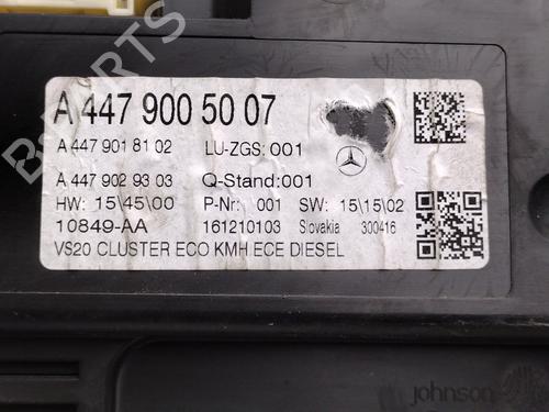 Instrument cluster MERCEDES-BENZ VITO Mixto (Double Cabin) (W447) 109 CDI (447.701, 447.703, 447.705) | BP31159310C47