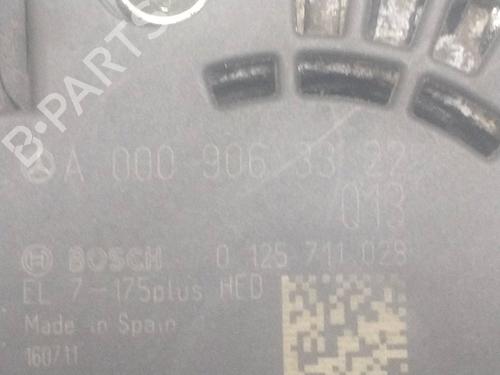Alternator MERCEDES-BENZ CLA Coupe (C117) CLA 220 CDI / d (117.303) | BP11385087M7 