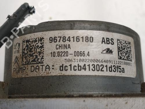 ABS pump CITROËN C3 II (SC_) 1.4 HDi 70 (SC8HZC, SC8HR0, SC8HP4) | BP30886925M43