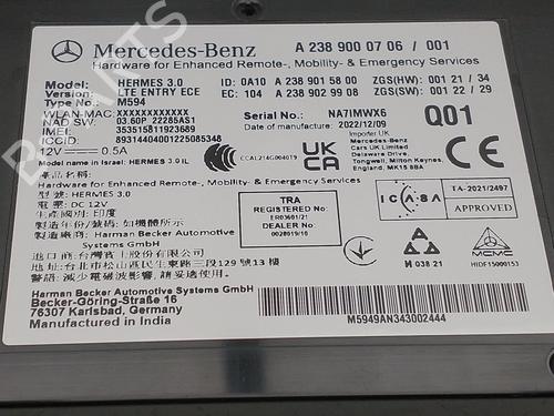 Electronic module MERCEDES-BENZ SPRINTER 3,5-t Van (B907, B910) | BP40515320M83 - Image 3