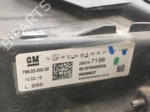 Left headlight OPEL ASTRA K (B16) 1.6 CDTi (68) | BP27891827C28 