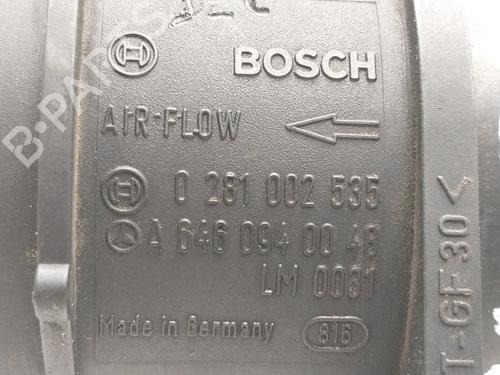 Luftmassenmesser MERCEDES-BENZ C-CLASS (W203) C 270 CDI (203.016) | BP28492435M95 