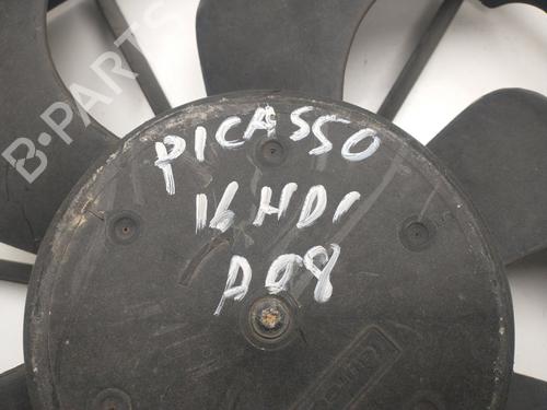 Radiator fan CITROËN C4 Picasso I MPV (UD_) | BP30105415M35
