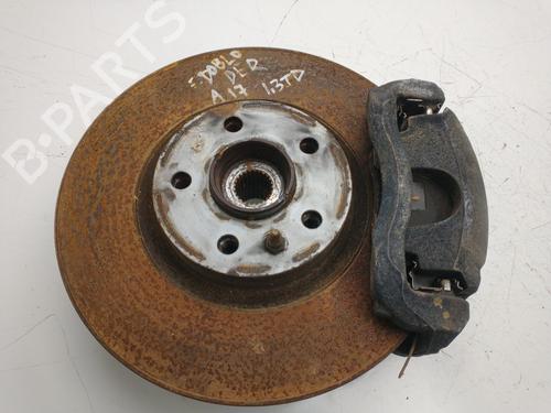 Fusée avant droite FIAT DOBLO Platform/Chassis (263_) 1.3 D Multijet (90 hp) 32758656