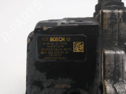 Injection pump MERCEDES-BENZ VIANO (W639) CDI 2.2 (639.711, 639.713, 639.811, 639.813, 639.815) | BP7508946M78 