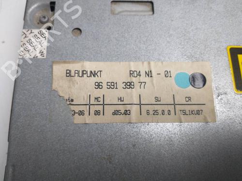 Radio PEUGEOT 307 (3A/C)  | BP16049349E6 