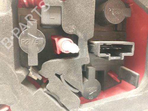 Left taillight PEUGEOT 206+ (2L_, 2M_)  | BP12340054C34 