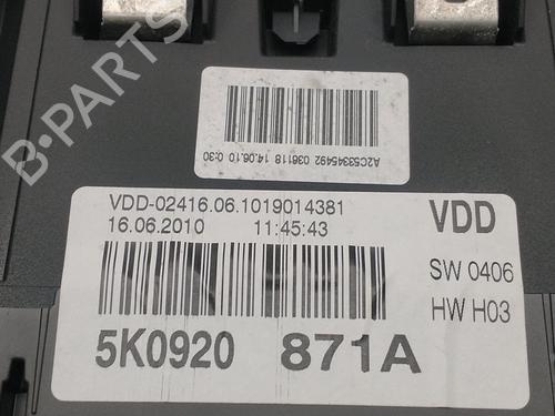 Instrument cluster VW GOLF VI (5K1) 1.6 TDI | BP23498127C47 