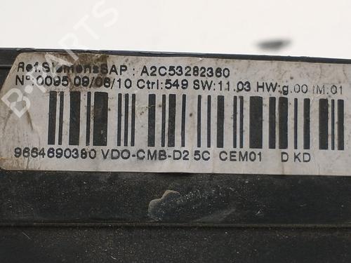 Instrument cluster PEUGEOT 407 SW (6E_, 6D_) 1.6 HDi 110 | BP30577814C47