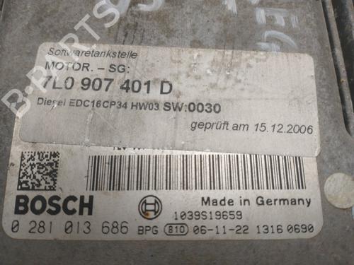 Engine control unit (ECU) VW TOUAREG (7LA, 7L6, 7L7)  | BP22649299M57 