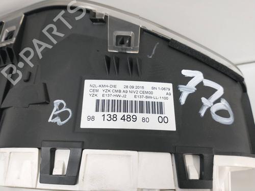 Instrument cluster PEUGEOT 208 I (CA_, CC_) 1.6 BlueHDi 100 | BP8946642C47 