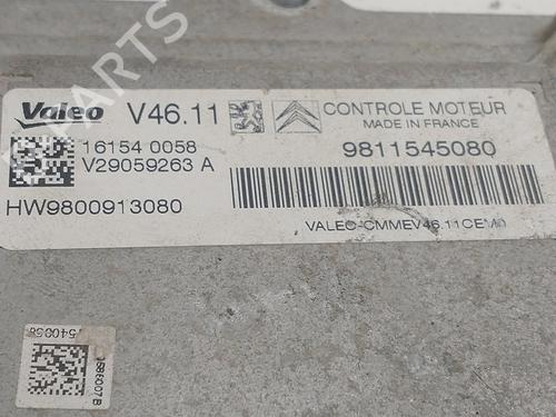 Engine control unit (ECU) PEUGEOT 208 I (CA_, CC_)  | BP29338276M57 