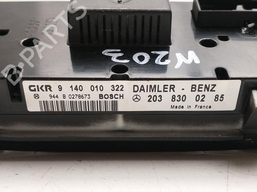 Climate control MERCEDES-BENZ C-CLASS (W202)  | BP23903612I5 